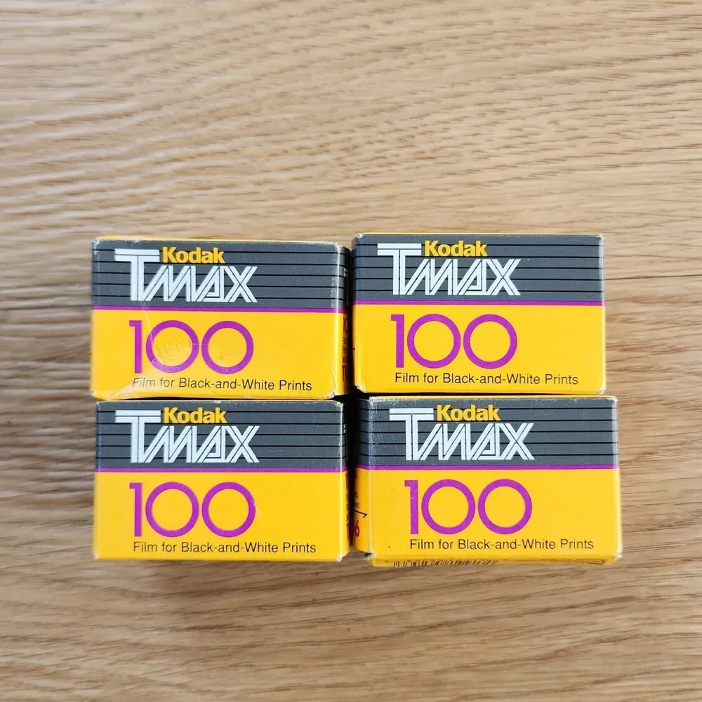 KODAK TMAX 100 PROFESSIONAL TMX 135-36 EXPIRED 1999 New Sealed (Lot Of 4)